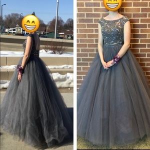 Sherri Hill Two Piece Prom Dress